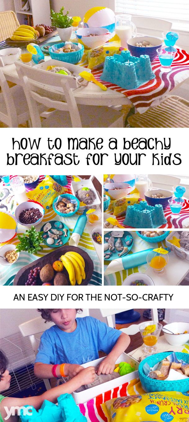 Make a fun, beach-themed family breakfast happen right in your own kitchen! | DIY | YummyMummyClub.ca