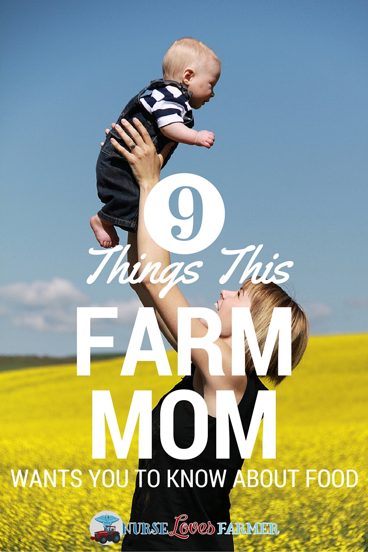 What a farm mom wants you to know