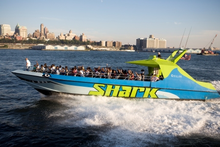 Shark Speedboat Thrill Ride in NYC