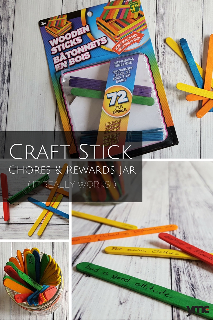 These dollar store popsicle sticks helped me limit screen time and get my son to help do more chores at home without fighting. It's parenting magic! | YummyMummyClub.ca