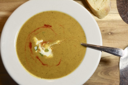The best thing about this soup is that you can use any root vegetable that's on sale. This soup is tasty, frugal, and fast! | YMCFood | YummyMummyClub.ca