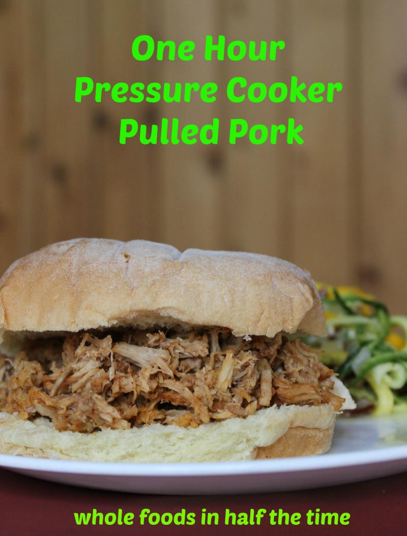 pulled pork in pressure cooker 