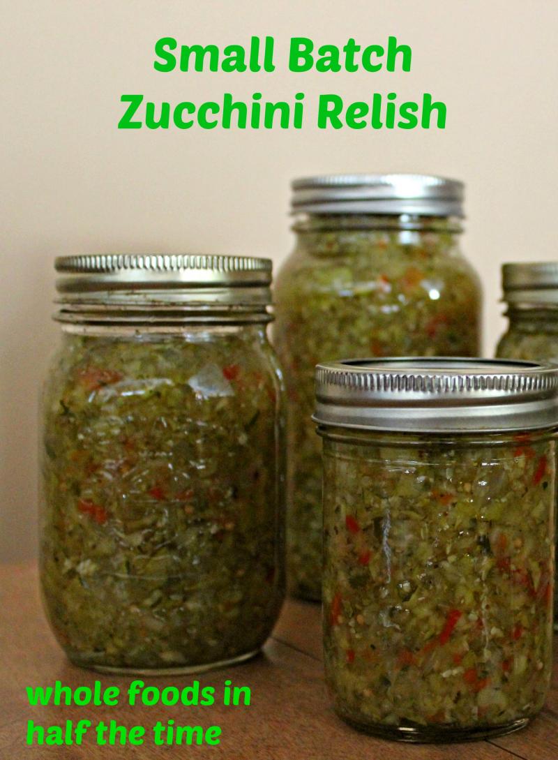 Preserve the Flavours of Fall with this Small Batch Zucchini Relish 