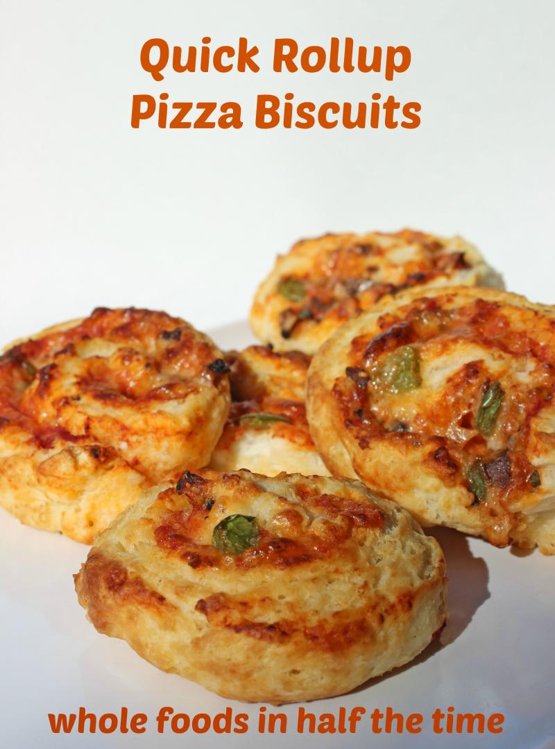 These buttery delicious pizza rollups are ready in just 30 minutes thanks to a biscuit dough recipe. And they're light as biscuits as a result, too! | YMC | Food