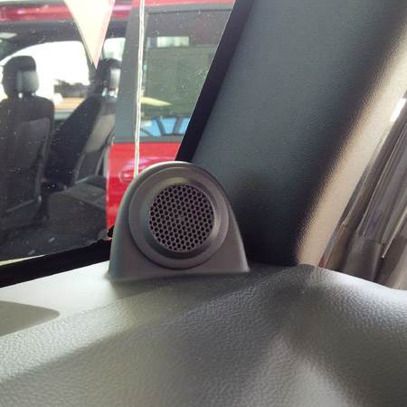 2014 Jeep Wrangler dash speaker