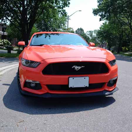 2015 Ford Mustang front