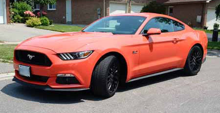 2015 Ford Mustang profile