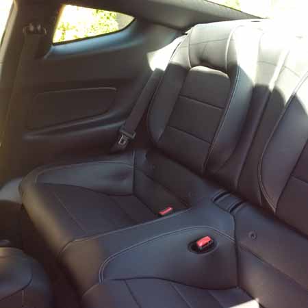 2015 Ford Mustang rear seat bench