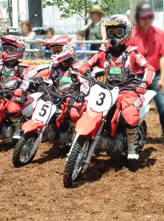Junior Red Riders 110cc