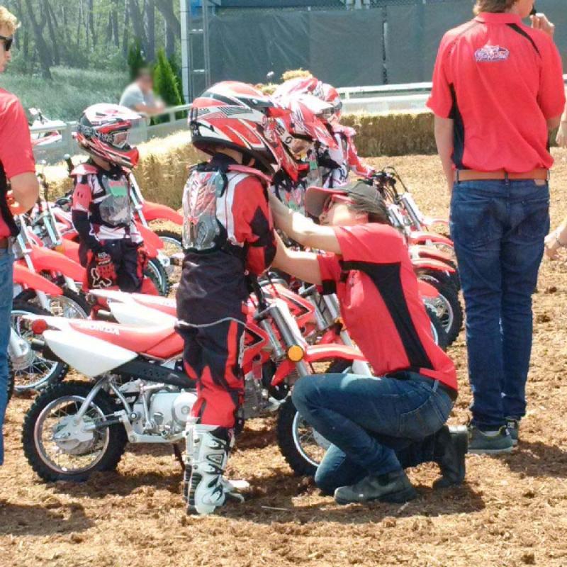Junior Red Riders safety check