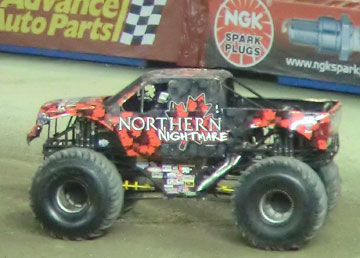 Our very own All Canadian Monster Truck team - Northern Nightmare