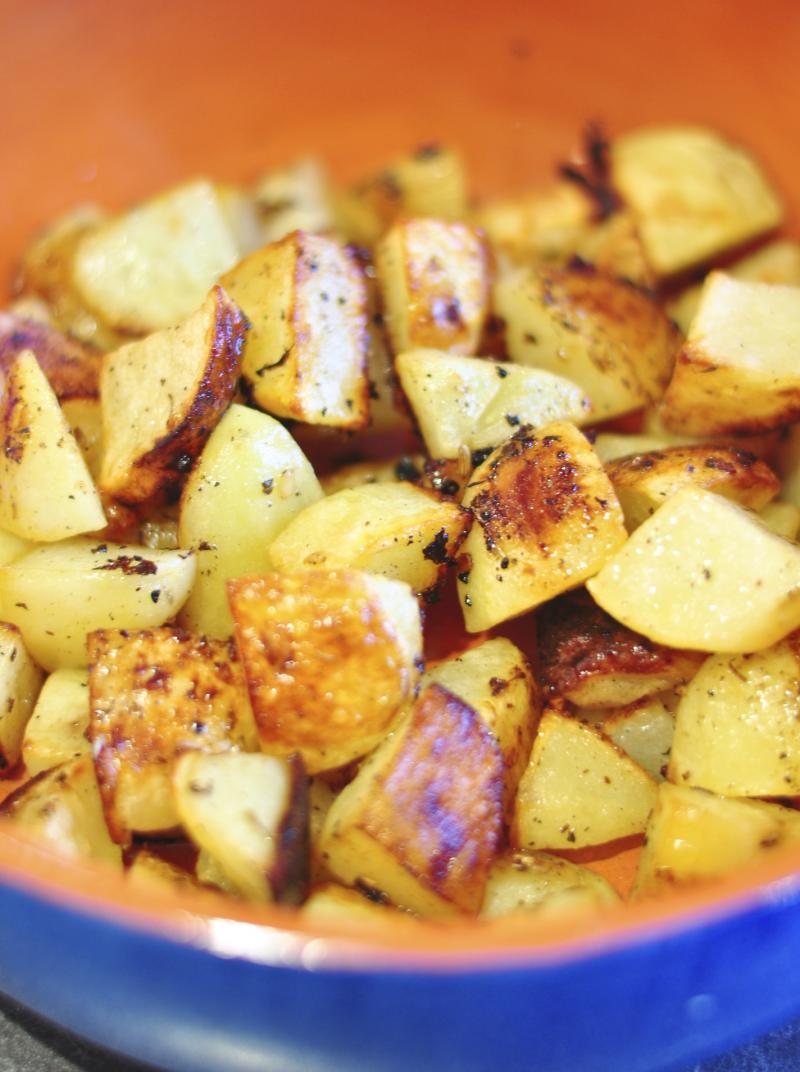 roast potatoes, herb roasted potatoes, easy roasted potatoes, easy potato recipe, best potato recipes, Around The Table, katja wulfers