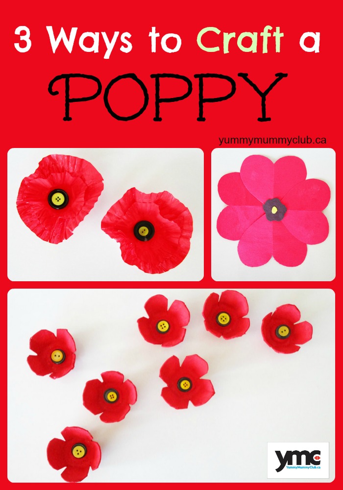 3 Ways to Craft a Poppy