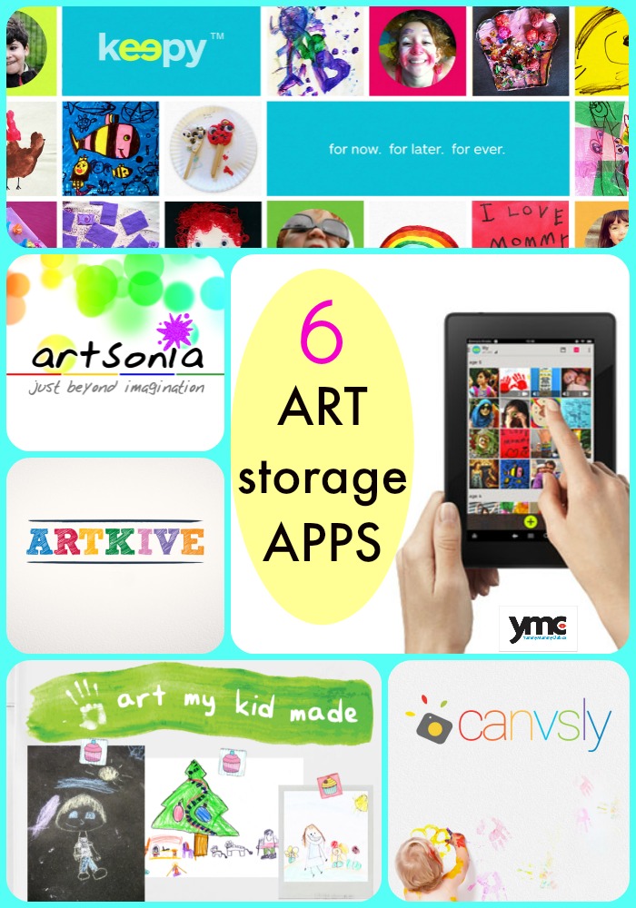 Six art storage apps