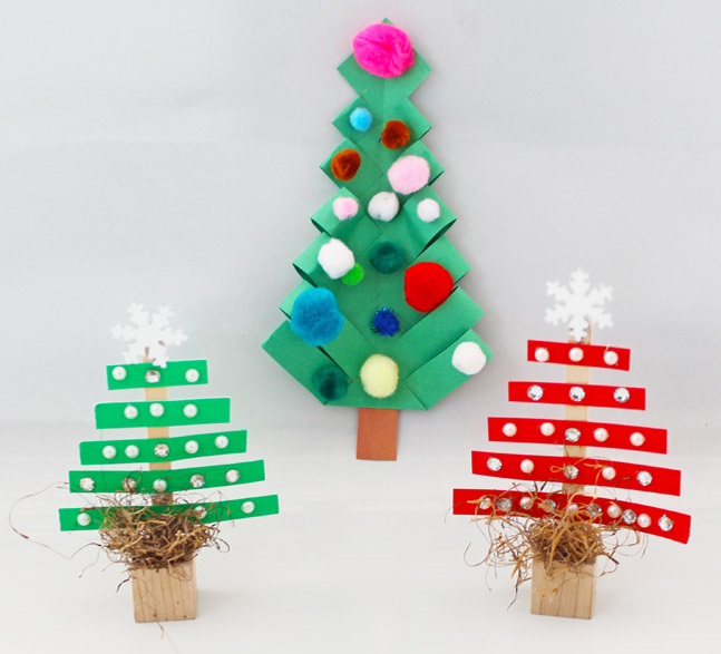 Christmas tree craft ideas.