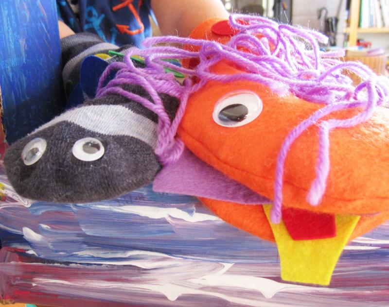 Puppets are a great way for kids to express themselves.