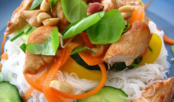Thai Chicken and Noodles Recipe