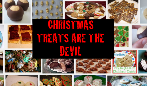 christmas, treats, baking, christmas baking, unhealthy, devil, comedy, talking food, sugar, chocolate, diet, health