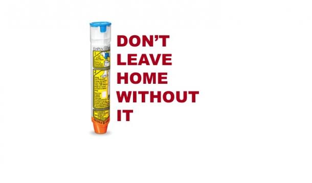 Don't forget your EpiPen