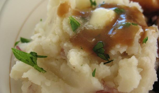 Smashed Garlic Red Potatoes Recipe