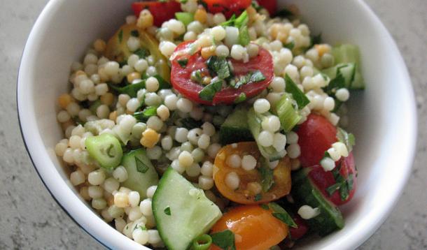 Israeli couscous salad 
