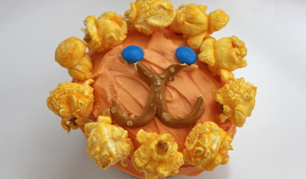 Adorable lion cupcakes are as easy to make as they are delicious