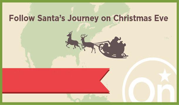 Santa's journey through NORAD and OnStar