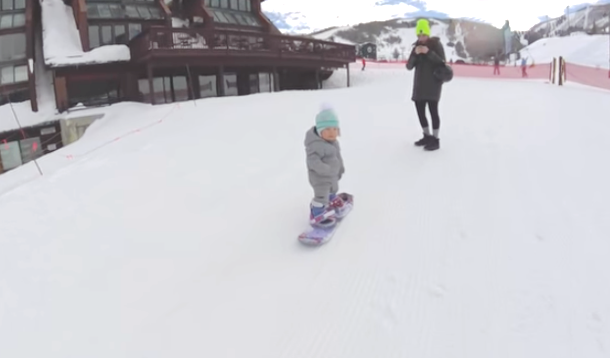 Snowboarding baby | YummyMummyClub.ca