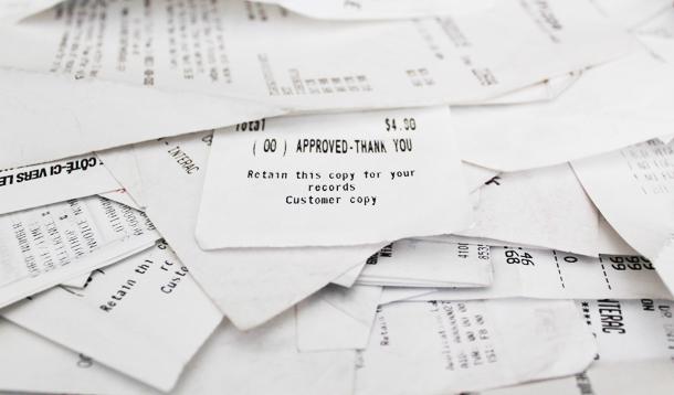There May Be BPA In Your Cash Register Receipts