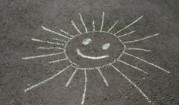 chalk sun
