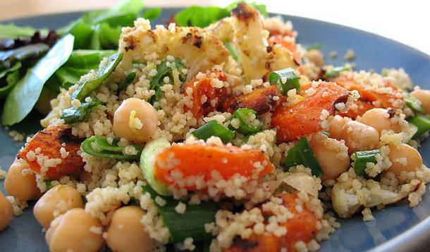 Couscous Salad with Roasted Vegetables Recipe
