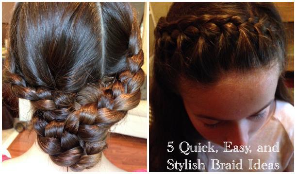 Quick and Easy 5-Minute Braids For Busy School Mornings