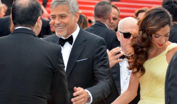 George and Amal Clooney babies