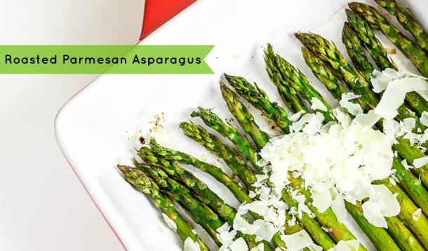 Roasted Parmesan Asparagus Recipe