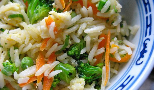 Coconut and Ginger Veggie Fried Rice Recipe