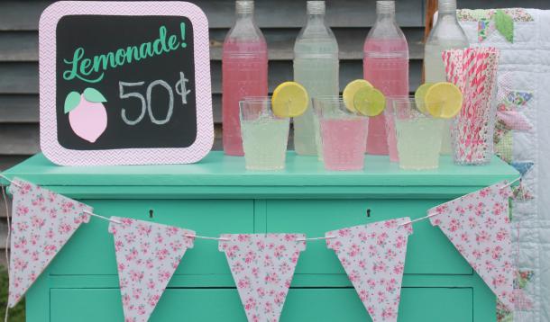 How You Can Make A Vintage Lemonade Stand