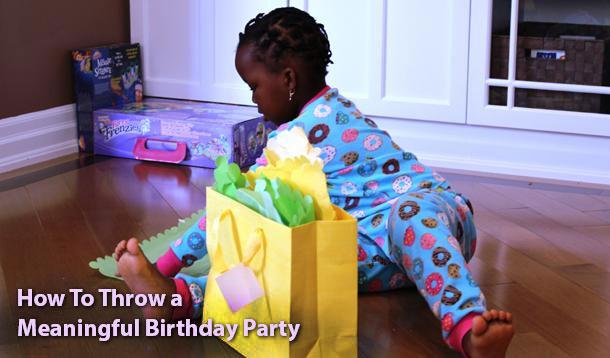 How To Make Your Child's Birthday Party More Meaningful