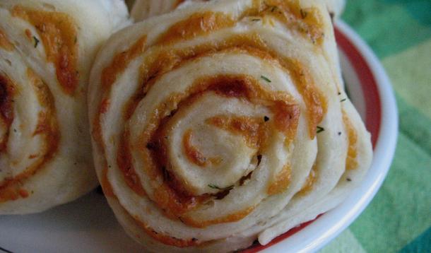 Cheesy Onion Buns Recipe