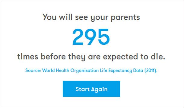 App Predicts How Many Times You Will See Your Parents Again