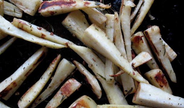 Roasted Parsnips with Rosemary Recipe