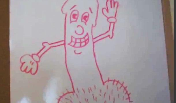 Penis drawing