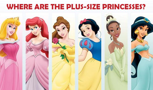 plus size princess