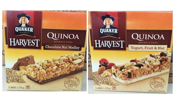 Quaker Quinoa Bar recall | YummyMummyClub.ca 