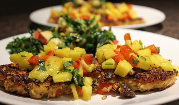Mango salsa is a kid-friendly condiment that makes this fish dish a winner with the little ones who might not be persuaded otherwise! | Recipe | YMC