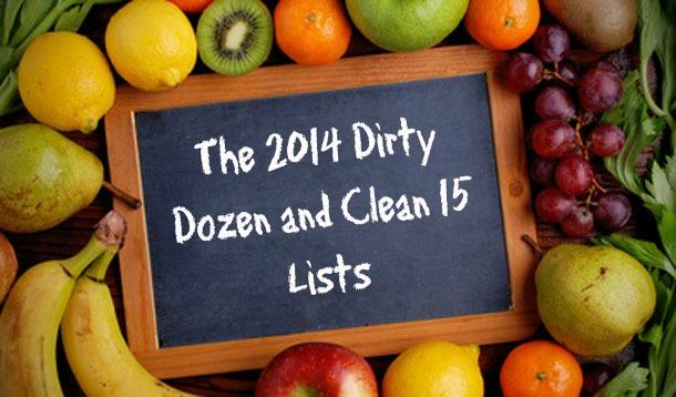 The 2014 Dirty Dozen and Clean 15 Lists