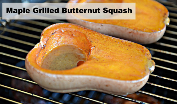 maple grilled butternut squash
