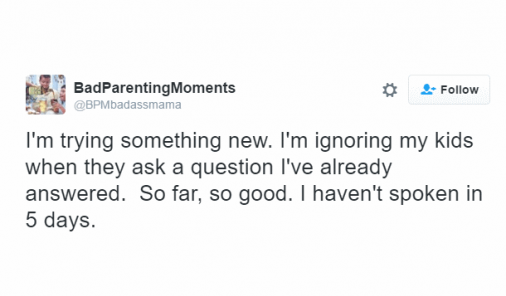 funniest parenting tweets 