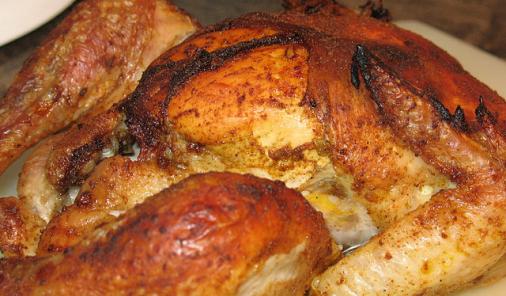 Spice Rubbed Roasted Chicken Recipe