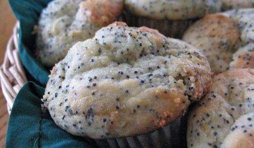 Sour Cream Lemon Poppyseed Muffins Recipe
