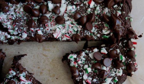 Candy Cane Brownies Recipe